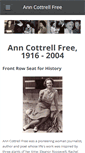 Mobile Screenshot of anncottrellfree.org